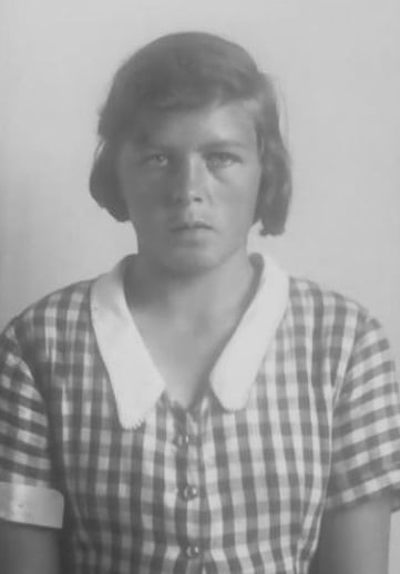 Anna Nolans In Der Gefängnisanstalt Aichach 1934 08 09 Staatsarchiv München